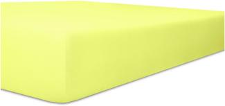 Kneer Edel-Zwirn-Jersey Spannbetttuch für Matratzen bis 22 cm Höhe Qualität 20 Farbe lilie 180x220-200x220 cm