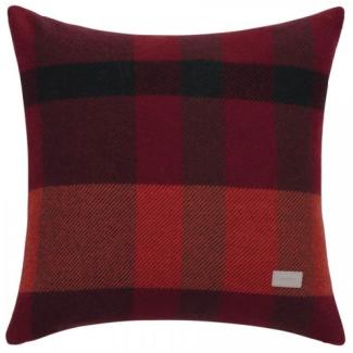 Gant Home Kissenhülle Magnified Check Cushion Plumped Red (50x50cm) 853093901-604