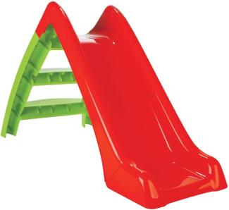 Jamara 460265 'Happy Slide', 123 x 60 x 72 cm (LxBxH), ab 12 Monaten, bis 25 kg belastbar, rot-grün