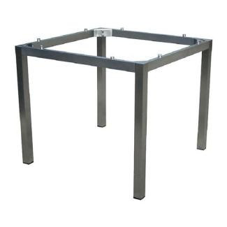 Tischgestell Aluminium 90 x 90 cm (anthrazit ohne Tischplatte)
