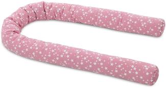 Babybay 'Piqué' Nestchenschlange pink/weiß, Sterne