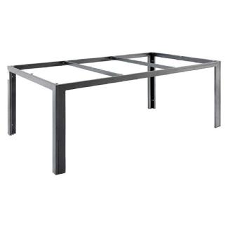 Tischgestell Aluminium 200 x 100 cm (anthrazit ohne Tischplatte)