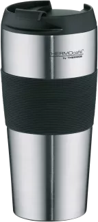 Thermos TC THERMO PRO st. steel mat 0,40l Vorteilset 1x 4056.205.040 /1 x Alfi Reinigungsbürste /1 x Alfi 20 Stück Reinigungstabletten und 4 EKM Living Trinkhalme aus Edelstahl