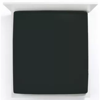 Formesse Jersey Spannbetttuch Bella Gracia | 120x200 - 130x220 cm | schwarz
