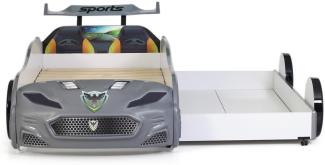 Autobett Coupe mit Gästebett Forza 2 Grau