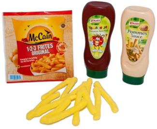 Mc Cain 123 Frites mit Knorr Ketchup und Mayo