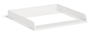 Bellabino 'Oti' Wickelaufsatz für IKEA Kommode Malm, weiß, 10 x 74 x 80 cm