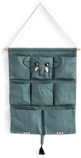 Utensilo, Wandaufbewahrung, \"Elefant\", aus Baumwolle, 37 x 50 cm, von roommate