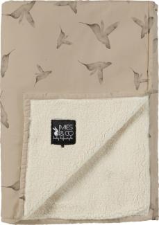 Mies & Co Little Dreams Bettdecke 110 x 140 cm Humus Braun sand