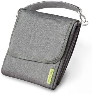 Kiwicado wickeltasche für unterwegs - Wasserabweisende Wickelunterlage zum Mitnehmen - Wickeltasche für Windeln, Feuchttücher und mehr - Windeltaschen Organizer wickelset (kompakt)