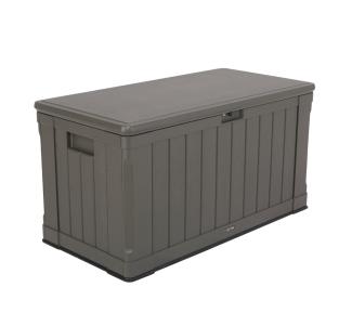 Lifetime Kunststoff Kissen Aufbewahrungsbox 440 Liter | Braun | 64x128x67 cm