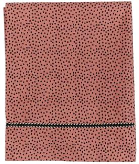 Mies & Co Cozy Dots Babylaken Redwood 80 x 100 cm Rot