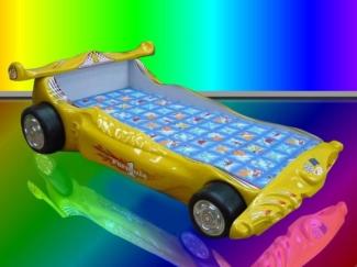 Bett mit Matratze Kinderbett Autobett Kinderzimmer Farbauswahl Rennwagen