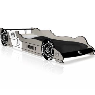 Autobett 'Formel 1' silber 90x200