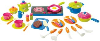 PlayGo 3686 - Zubehör für Spielküche Herd Service, 30-teilig