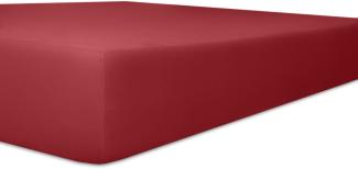 Kneer Vario-Stretch Spannbetttuch duoflex für Topper 4-12 cm Höhe mit 80 cm Einschnitten Qualität 22 200x200x4-12cm
