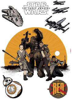 Komar Deco-Sticker Star Wars Resistance