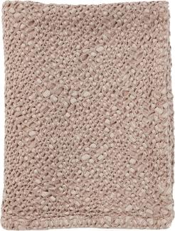 Mies & Co Honeycomb Babydecke Blossom Powder 70 x 100 cm Rosa hell