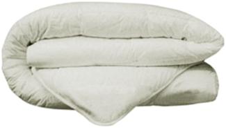 Budget 4-Jahreszeiten-Bettdecke Silver Comfort, 140 x 200 cm Weiß