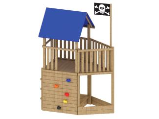 TraumGarten Spielturm FIPS Pirat