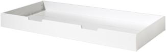 Vipack Bettschublade 90 x 190 cm, weiß , auf Rollen, für Vipack Hausbetten 90x200 cm