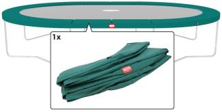 BERG Ersatzteil Schutzrand 520 cm oval grün - Grand Favorit Regular Federabdeckung für Trampolin