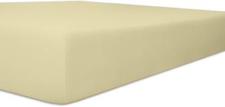Kneer Vario-Stretch Spannbetttuch duoflex für Topper 4-12 cm Höhe mit 80 cm Einschnitten Qualität 22 200x200x4-12cm