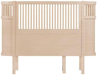Sebra Baby & Juniorbett Wooden Edition, inkl. Lattenrost, Buchenholz, FSC-zertifiziert, Braun