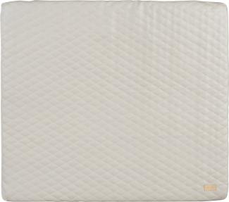 roba Wickelauflage 'Luxe' 85x75 cm, Wickelunterlage abwischbarem PU-Leder, Design 'Greyish gesteppt'