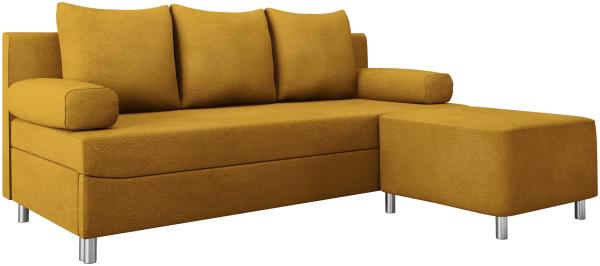 Schlafsofa Dover (Sofa mit Polsterhocker, Farbe: Fresh 37)