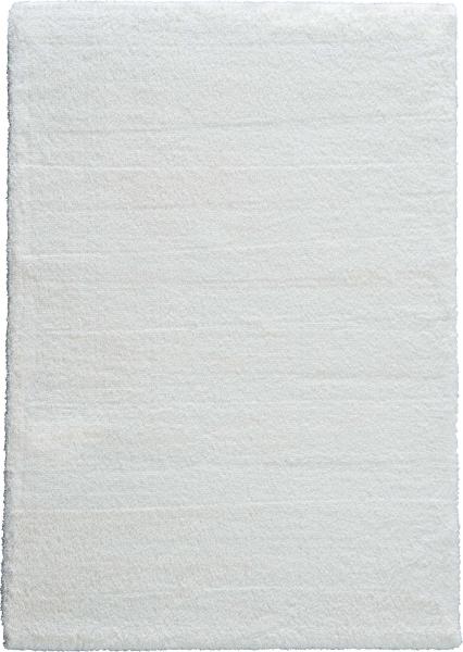 Teppich in Weiß aus 100% Polyester - 290x200x3cm (LxBxH)