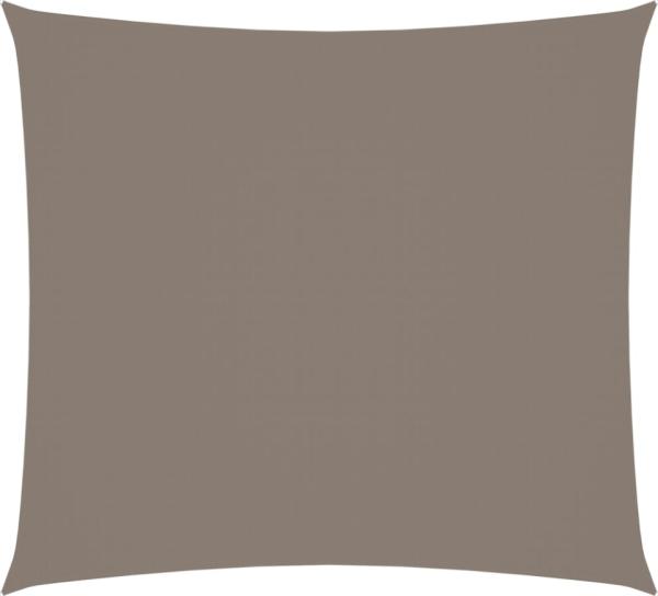 Sonnensegel Oxford-Gewebe Rechteckig 2,5x3 m Taupe