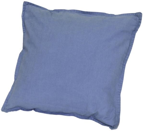 Traumhaft gut schlafen Stone-Washed-Bettwäsche aus 100% Baumwolle, in versch. Farben und Größen : 40 x 40 cm : Jeans