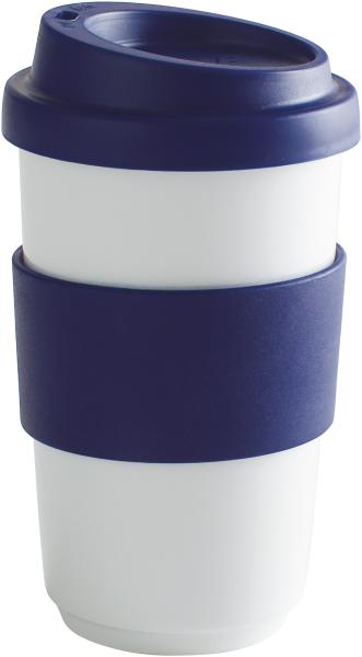 KAHLA fillit To Go Becher 0,40 l Banderole royal blue