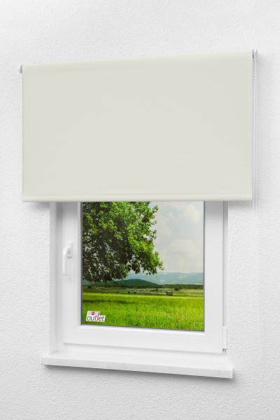 Lysel Outlet - Verdunkelungsrollo Kieselgrau, (B x H) 102.50cm x 190cm in grau/kieselgrau Bild 4