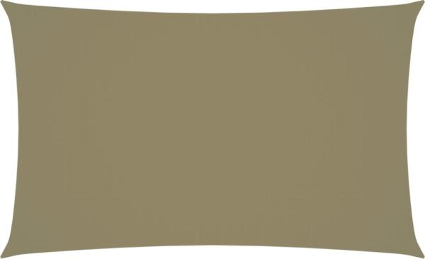 Sonnensegel Oxford-Gewebe Rechteckig 3x6 m Beige