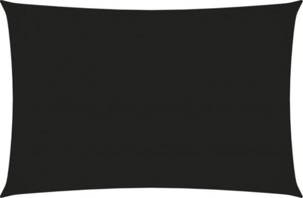 Sonnensegel Oxford-Gewebe Rechteckig 2x4,5 m Schwarz
