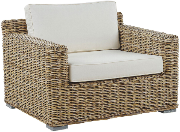 Sessel Rattan Hellbraun ARDEA