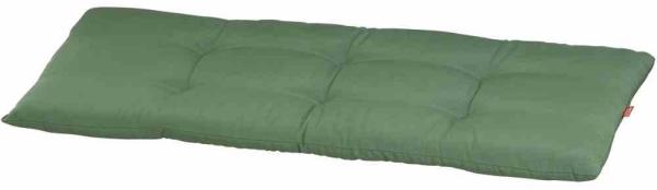 SIENA GARDEN TESSIN Bankauflage 110 cm Dessin Uni grün, 60% Baumwolle/40% Polyester