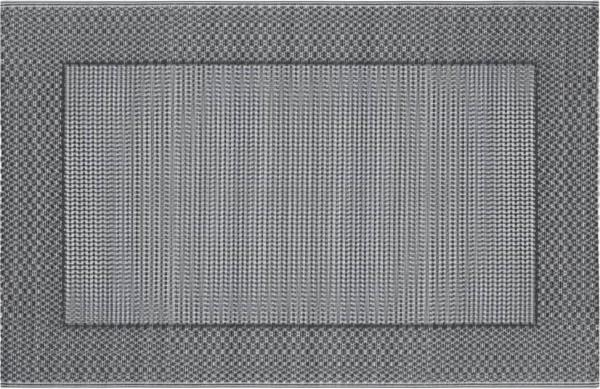 Outdoor-Teppich Grau 160x230 cm PP