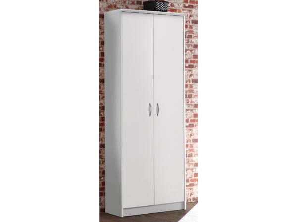 Aktenschrank >Olli< in Weiß - 72x198x35cm (BxHxT)