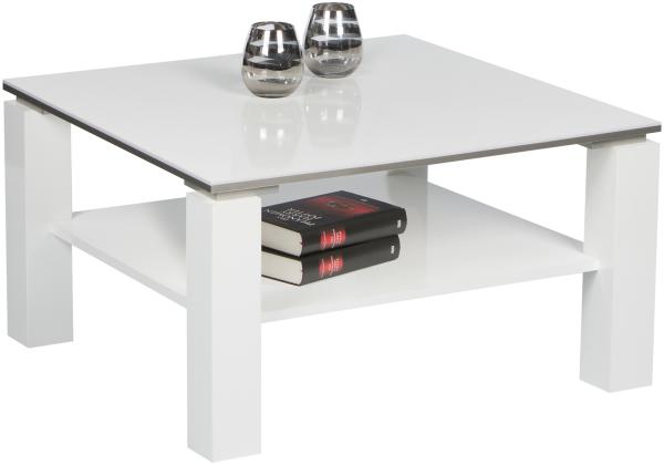 Couchtisch >Torrance< in Weiß - 75x41x75cm (BxHxT)