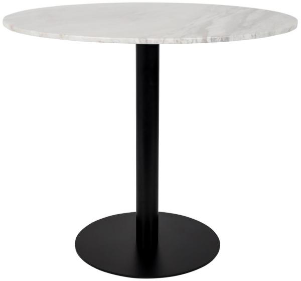 'Marble King' Tisch, schwarz/weiß