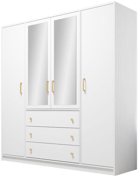 Kleiderschrank Retro Lux D4