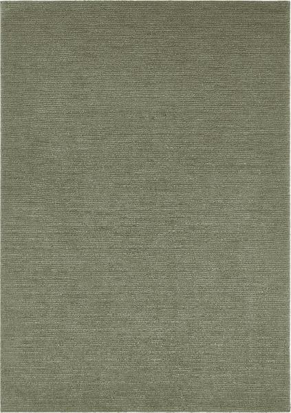 Kurzflor Teppich Supersoft Moosgrün - 80x150x1cm