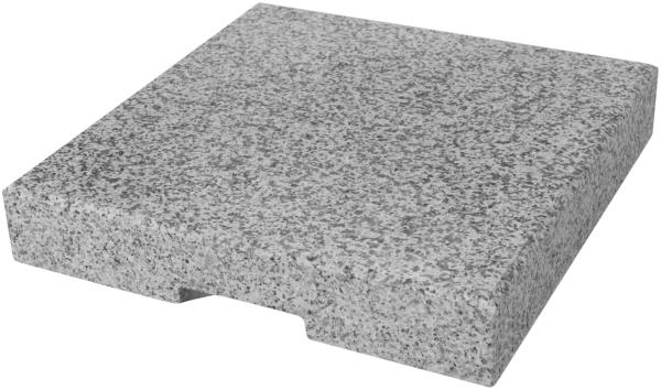 Doppler ECO Granitplatten mit Griffmulden 2er Set, grau, 2 x 55 kg