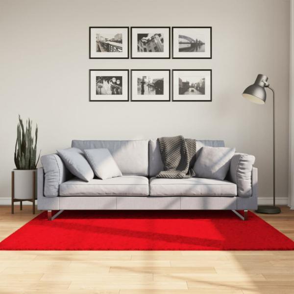 Teppich OVIEDO Kurzflor Rot 120x170 cm