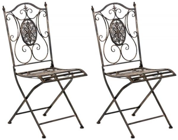 2er Set Stühle Sibell (Farbe: bronze)