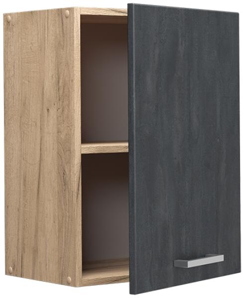 Vicco Hängeschrank R-Line Schwarz Beton Eiche 45 cm Bild 4