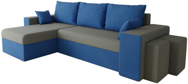 Ecksofa Papani (Farbe: Mikrofaza 0036 + Mikrofaza 0014)